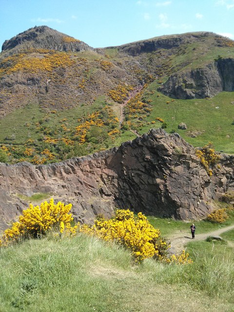 Geographer, Salisbury Crags and Arthur's Seat
