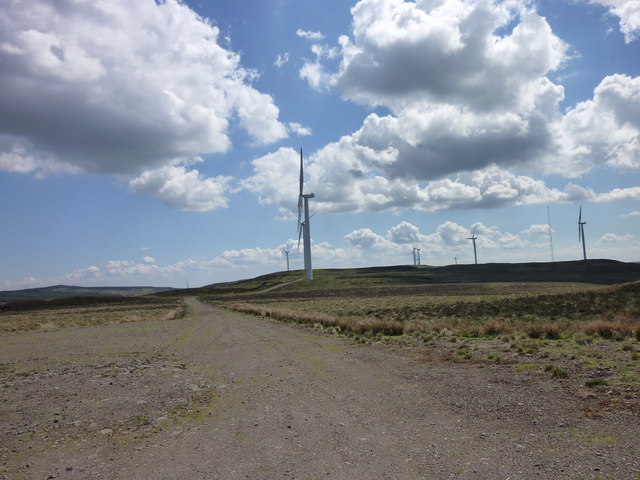 Earlsburn Windfarm from the North