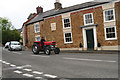 The Wolds Tractor Road Run passing through Binbrook