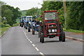 The Wolds Tractor Road Run arriving at Binbrook