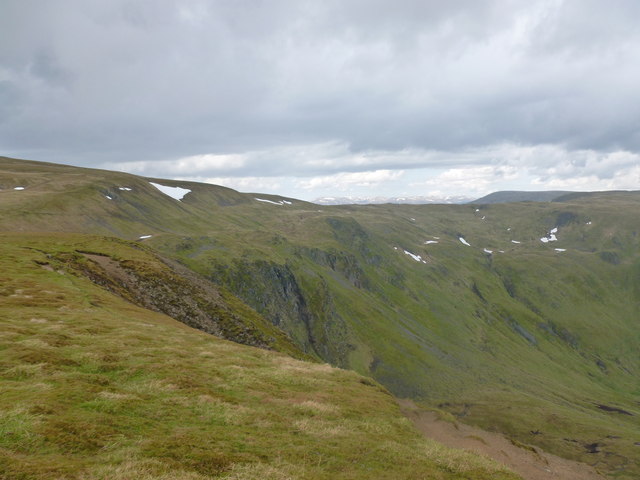 Crags at Little Glas Maol