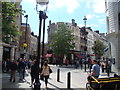 View of the King Street/Bedford Street/New Row/Garrick Street junction from King Street