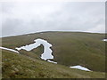 NO1675 : Summer snowpatch at Bàthach Beag by Alan O'Dowd