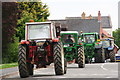 The Wolds Tractor Road Run 2013 arriving at Binbrook
