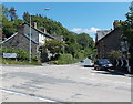 Western end of the A481, Llanelwedd