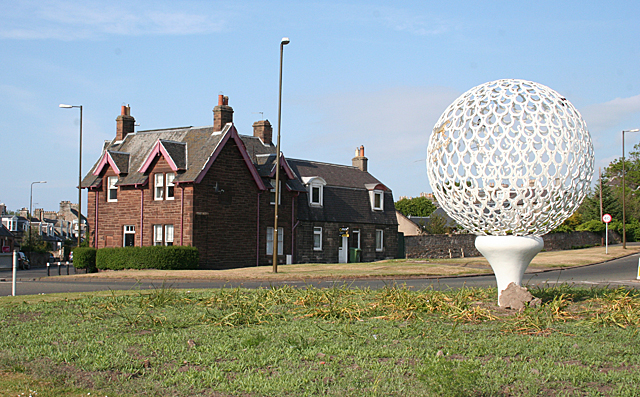 Roundabout at Levenhall