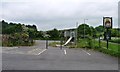 SK6056 : Disused car park and slide, the Jolly Friar by Christine Johnstone