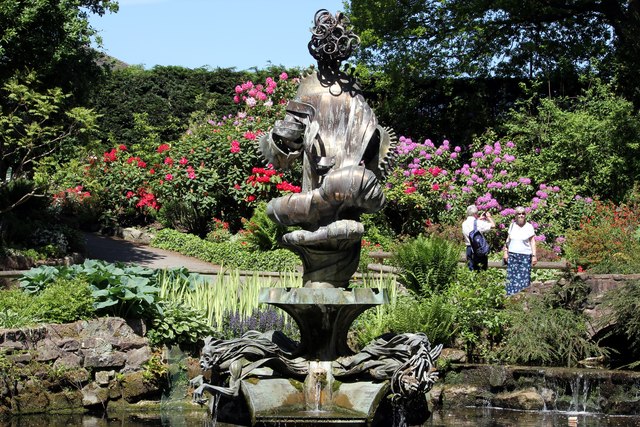 The Sunken Garden at Chester Zoo © Jeff Buck :: Geograph Britain and ...