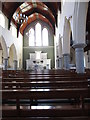 The refurbished interior of St Patrick