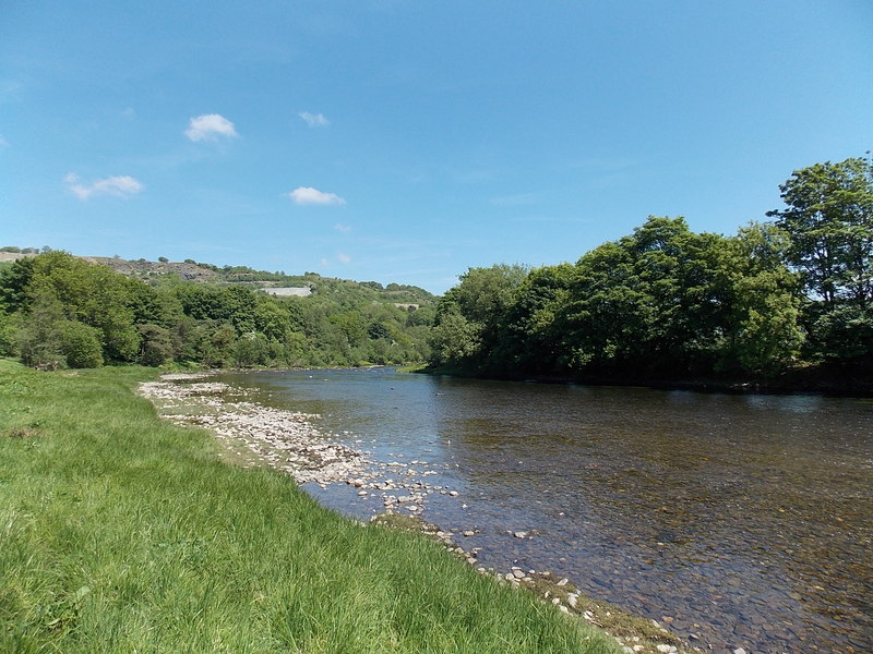 A Bend In The River Wye, Llanelwedd © Jaggery :: Geograph Britain And ...