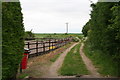 Track to the sewage works