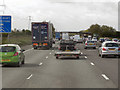 Southbound M6 near Plumley