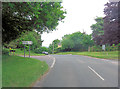 B3078 crossroads north of New Farm