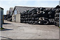 Tyre recycling business, Pinks Sawmill, Forest Lane