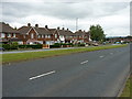 Houses on the south side of Queslett Road