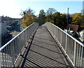 Across Brislington Hill footbridge, Bristol