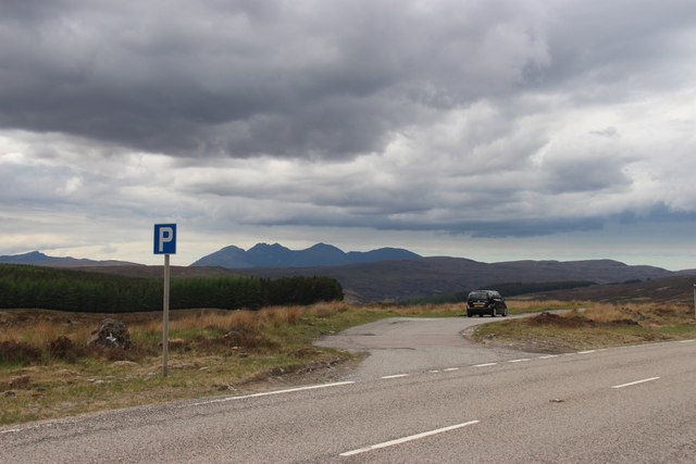 A stop on the A835