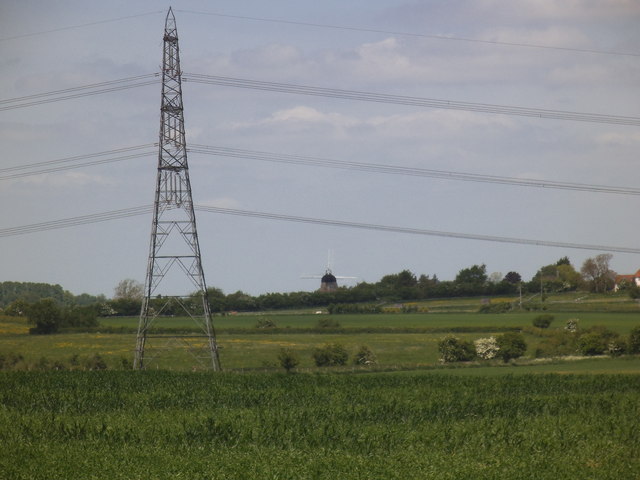 Windmill and Pylon View
