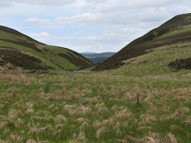 Col at the head of Glendean Banks