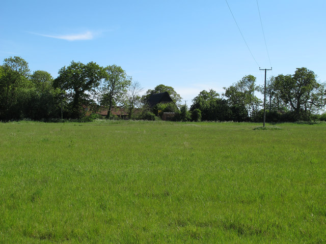 Grass field near Alexandra Barn, Sotterley
