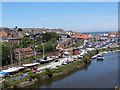 Boat Storage Area and River Esk, Whitby