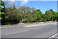 Entrance to Newstead Abbey on the A60