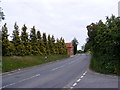 B1127 at the junction with Sotterley Road