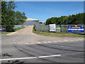 Entrance to Skydiving Centre, Ellough Airfield