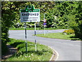 Sign for Shepshed on Ingleberry Road