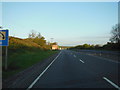 The A30 towards Fingle Glen