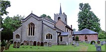 SU9455 : St Michael and All Angels, Pirbright by Len Williams