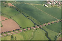 TL0056 : Railway river crossing south of Radwell by Chris