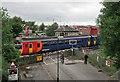 A Lincoln train at Meadow Lane