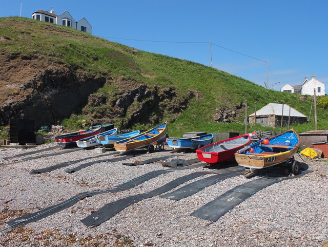 Fishing boats, Cove Bay harbour