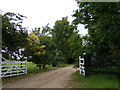 Entrance to Hall Farm