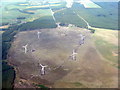 NS9958 : Wind farm near Hendry's Corse by M J Richardson