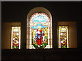 NJ8400 : Stained glass window by Stanley Howe