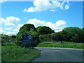 A70 Barrhill Road at Cumnock boundary