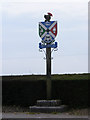 TM2480 : Weybread Village sign by Geographer