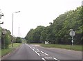 Alfreton road at garden centre entrance