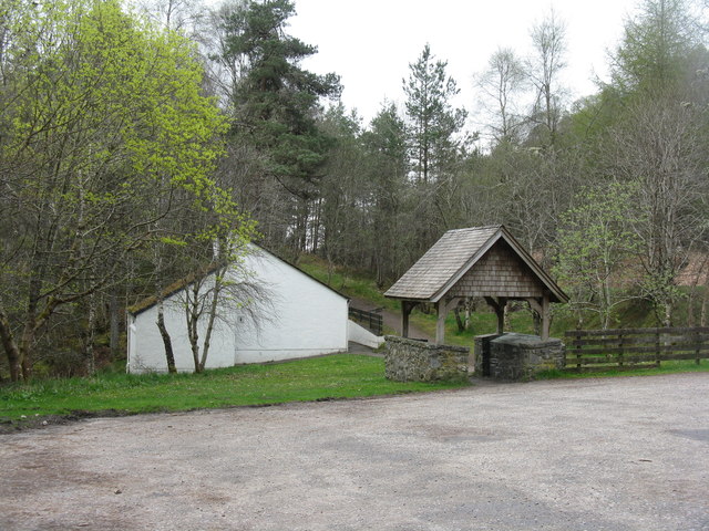 Falls Of Rogie Car Park C M J Richardson Cc By Sa 2 0 Geograph