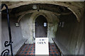 St Peter, Swingfield - Porch