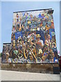 TQ3384 : Mural in Dalston by Marathon
