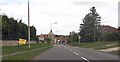 Entering Navenby on A607