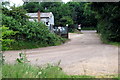 Exit from the depot onto the Old Main Road