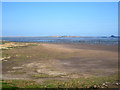 NU1038 : Looking across Fenham Flats towards Holy Island by Graham Robson