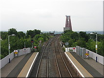 NT1380 : The Forth Bridge from North Queensferry Station by M J Richardson