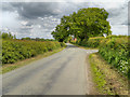 Crouchley Lane near Yewtree Farm