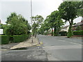 Street Lane - viewed from Talbot Gardens