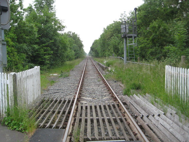 Launton: Site of the old Launton railway... © Nigel Cox :: Geograph ...